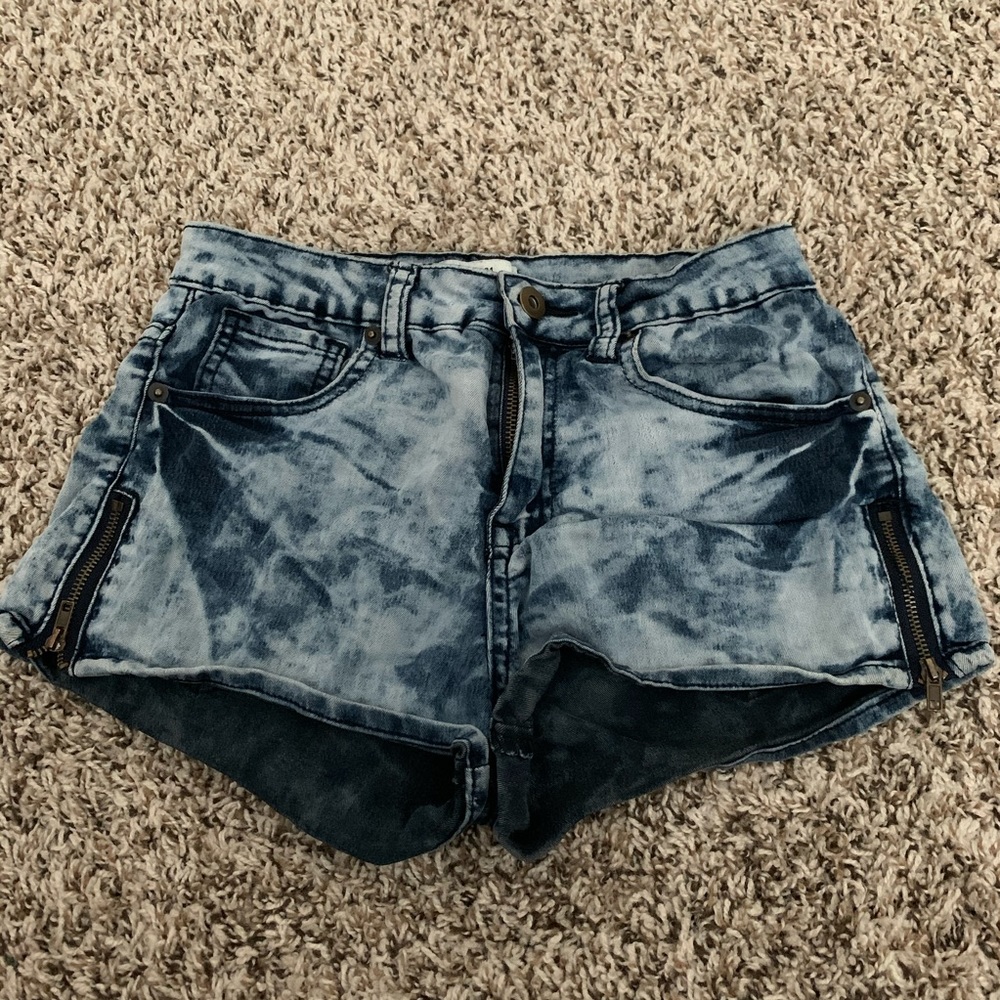 Dark Wash Shorts